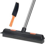 Landhope Push Broom Long Handle Rubber Bristles Sweeper Squeee Ed 59. Fixed Price $34.98.