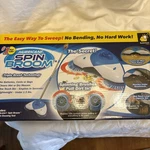 Hurricane Spin Broom Technology Cordless Lightweight Batteries Cleaning Brush. Fixed Price $14.95.