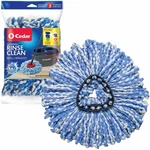 O-cedar Easywring Rinseclean Spin Mop Microfiber Classic 1 Count, Blue. Fixed Price $20.44.
