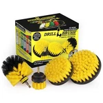 Shower Scrubber Cleaning Brush Set Nylon Power Tile And Grout Bathroom. Fixed Price $50.71.