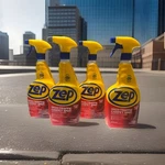 4 Pack Of Zep High-traffic Carpet Spot Stain Odor Remover And Cleaner 32OZ Each. Fixed Price $23.50.
