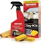 Instant Detailer Mothers California Gold Clay Bar Kit 07240 Auto Wash Wax Polish. Fixed Price $40.62.