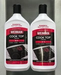 (2-PK) Weiman Glass Cook Top Heavy Duty Cleaner & Polish Shine Protect Range. Fixed Price $34.95.