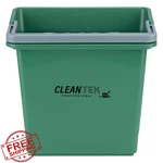 Restaurantware Tek 6 Quart Cleaning Bucket Green Plastic Utility Pail. Fixed Price $24.99.