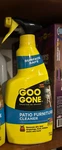 New Goo Gone Outdoor Patio Furniture Cleaner Wicker Cushion Spray 24 Oz. Fixed Price $34.03.