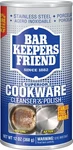 Bar Keeper's Friend Cookware Cleaner/polish 12 Oz Can 2PACK. Fixed Price $19.74.