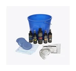 Ibiz Car Detailing Kit: Wash, Wax, Tire Shine, Leather Cleaner, Metal. Fixed Price $287.33.