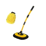 Car Wash Brush Kit, 40" Auto Mop With 15 Curved Extendable Long Handl. Fixed Price $30.34.