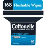 New Cottonelle Fresh Care Flushable Wet Wipes, Refill Pack (168 Total Wipes). Fixed Price $12.37.
