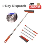 Bunliuys Window Squeegee 2 1 With 58 Inch Extension Pole Glass Cleaner Red. Fixed Price $16.24.