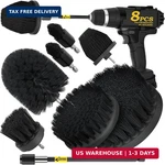Holikme 8 Piece Drill Brush Attachments Set, Power Scrubber With Extend Lo. Fixed Price $23.01.