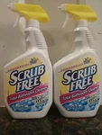 2( Two) Church& Dwight Co. Scrub Total Bathroom Cleaners Plus Foaming Oxi. Fixed Price $18.99.