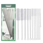 12 Pcs Straw Cleaner Brush Kit With 2MM25MM /6.510 Inch For Tube And Pipe.tumble. Fixed Price $14.91.