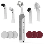 Lifebasis Rechargeable Power Scrubber, Cordless Electric Cleaning Brush, Water. Fixed Price $34.29.