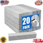 20PACK Pumice Stone For Toilet Cleaning Bowl Stick,powerfully Cleans Hard Water. Fixed Price $18.27.