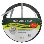Cobra 60500 Flat Sewer Rod With Holder 3/4 Dia. In. X Ft.. Fixed Price $50.23.