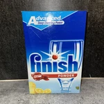 Finish Advanced Power Powder Dishwasher Detergent Lemon Fresh Scent 75OZ. Fixed Price $53.99.