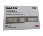3M Scotch-brite Ultra Fine Hand Pad 7448, 6 9 In, 20/BOX, Free Shipping. Fixed Price $25.94.