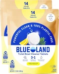 Blueland Toilet Bowl Cleaner Tablets, 2-PACK, 28 Count, Lemon Cedar, Plastic-fre. Fixed Price $90.99.
