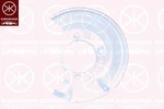 Klokkerholm 8109377 Splash Panel, Brake Disc For Toyota. Fixed Price $34.26.
