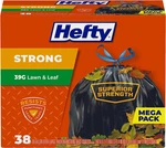 Strong Lawn & Leaf Trash Bags, 39 Gallon, 38 Count. Fixed Price $18.61.