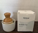 Grove Collaborative Bubble Up Soap Dispenser And Dish Brush Set Nib. Fixed Price $12.99.