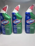 3 Pack Clorox Toilet Bowl Cleaner With Bleach Fresh Scent 24 Oz Per Bottle. Fixed Price $24.99.
