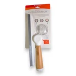 Full Circle Wipe Out Pivoting Shower Squeegee With Hanging Hook 2 Piece White. Fixed Price $15.75.