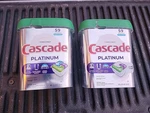 Cascade Platinum Dishwasher Pods Detergent Fresh 59 Count X Two. Fixed Price $59.00.