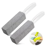 Kadden 2 Pack Pumice Stone Toilet Bowl Cleaner With Handle, Hard Short. Fixed Price $16.19.