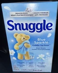 Snuggle Blue Sparkle Fabric Softener Dryer Sheets 120 Count. Fixed Price $13.73.