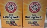 Arm & Hammer - Pure Baking Soda, 8 Oz ( Pack 2). Fixed Price $5.50.