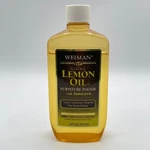 Weiman Lemon Oil Furniture Wood Polish With UV15 Sunscreen 16 Oz Bottle 90% Full. Fixed Price $38.50.