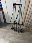 Vintage Remin Kart-a-bag Commander 600 Utility Luggage Cart Collapsable Usa. Fixed Price $250.00.