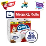 Charmin Ultra Strong Bathroom Tissue 24 Mega Xl Rolls Ply Septic Safe. Fixed Price $40.99.