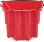 Rubbermaid Commercial Prevent Spills Wavebrake 2.0 18 Qt Dirty Water Bucket Red. Fixed Price $29.99.