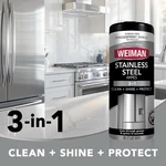 Weiman 30CT Stainless Steel Wipes Streak-free Polish For Refrigerator Sink Grill. Fixed Price $5.74.