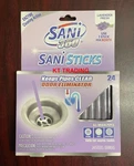 Sani 360 Clear All Drains Pipes Sinks Bathtub Odor Eliminator Sticks Lavender. Fixed Price $18.95.