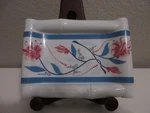 Elizabeth Arden Royal Pavilion Brighton Soap Dish Bamboo Shape Side & Flowers. Fixed Price $15.00.