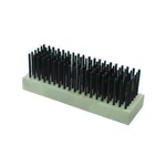 7-1/4" X 2-1/4" Carbon Steel Wire Block Brush (6 19 Bristles). Fixed Price $9.36.
