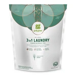 Grab Green Natural Vetiver 3IN1 Laundry Detergent Pods 60 Count Eco-friendly. Fixed Price $28.59.