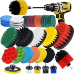 Shieldpro 45 Piece Drill Brush Attachment Set, All Purpose Power Clean Scrubber. Fixed Price $62.93.