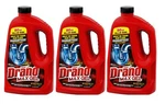 3 Pack Drano Max Gel Clog Remover Drain Cleaner Unscented Size 80 Oz Jugs. Fixed Price $49.98.