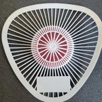 24 Impact Urinal Cherry Screen Deodorized Block 7.25" Diameter #9400C. Fixed Price $24.00.
