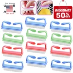 12PCS Handle Grip Fingernail Scrub Cleaning Brushes. Fixed Price $6.99.