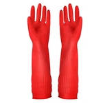 Yslon Rubber Cleaning Gloves Kitchen Dishwashing Medium (pack Of 3), Red. Fixed Price $18.98.