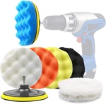 6 Inch Car Polishing & Buffing Sponge Pads Kit Wool Bonnet For Household El. Fixed Price $34.10.