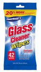 Powerhouse Glass Cleaner Wipes, 42. Fixed Price $12.99.