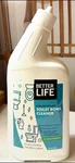 Better Life Natural Toilet Bowl Cleaner, Tea Tree & Peppermint Scent, 24 Fl Oz. Fixed Price $17.55.