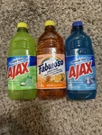 Lot Of 3 Ajax Multi Purpose Cleaner Lime With Baking Soda 16.9 Oz Bottles. Fixed Price $14.99.